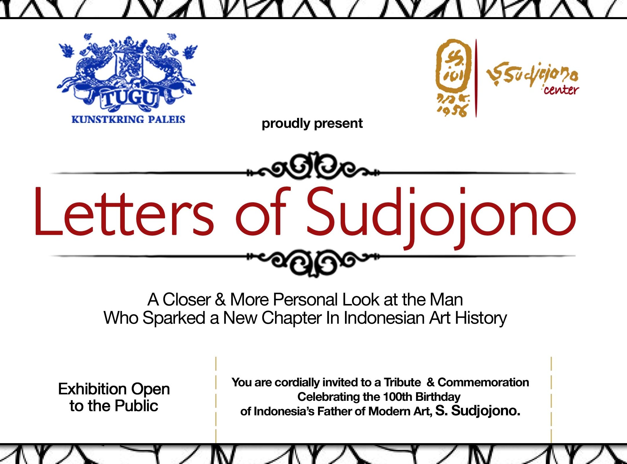 letters of sudjojono - a closer & more personal look at the man who sparked a new chapter in indonesian art history - tugu kunstkring paleis