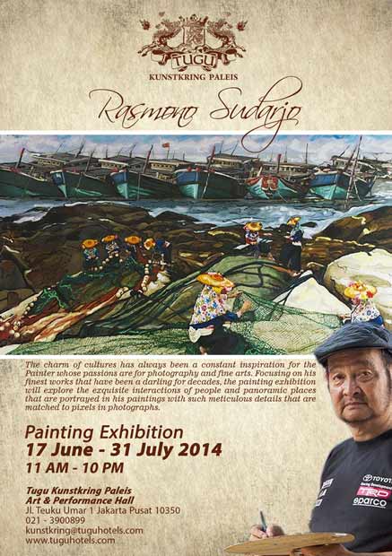 rasmono sudarjo - painting exhibition 17 june - 31 july 2014 at tugu kunstkring paleis
