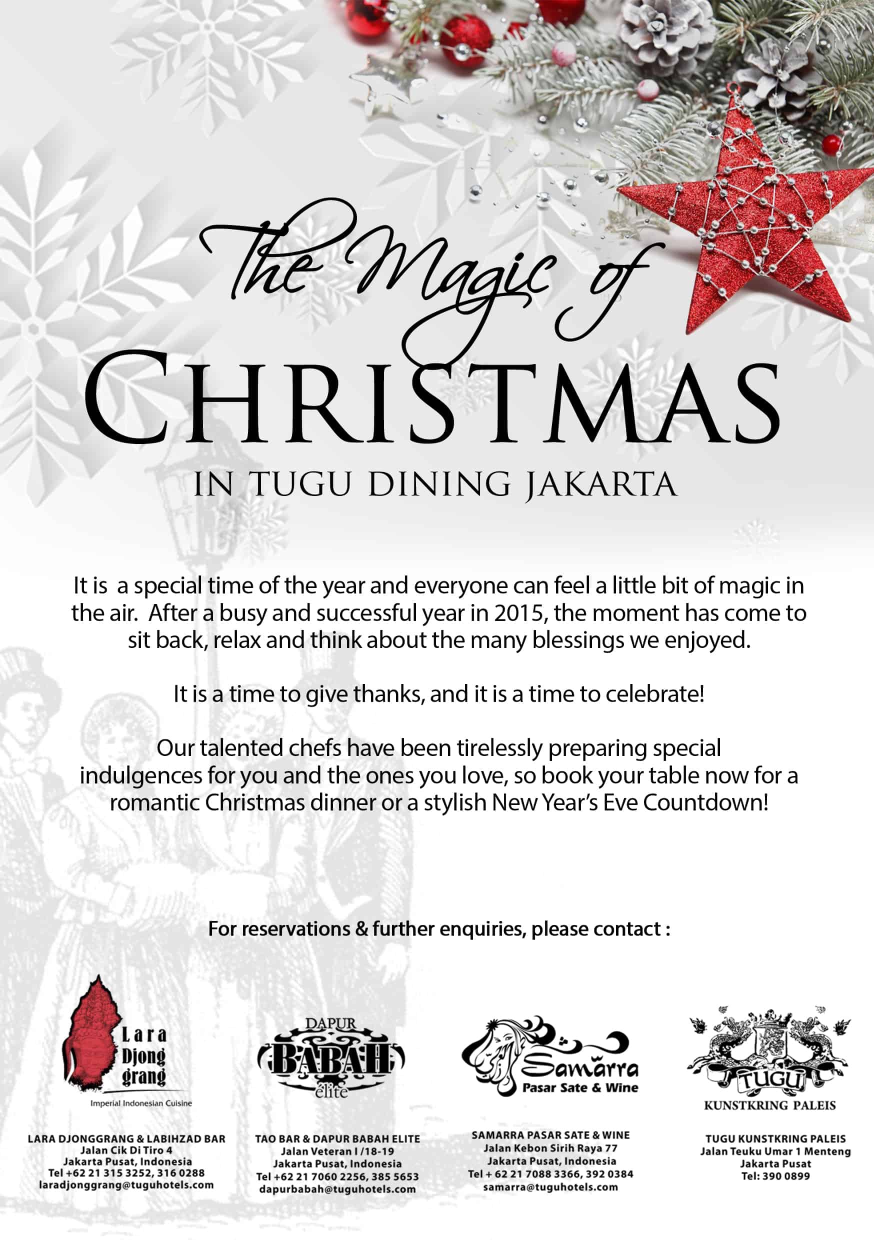 Festive Season 2015 -2016