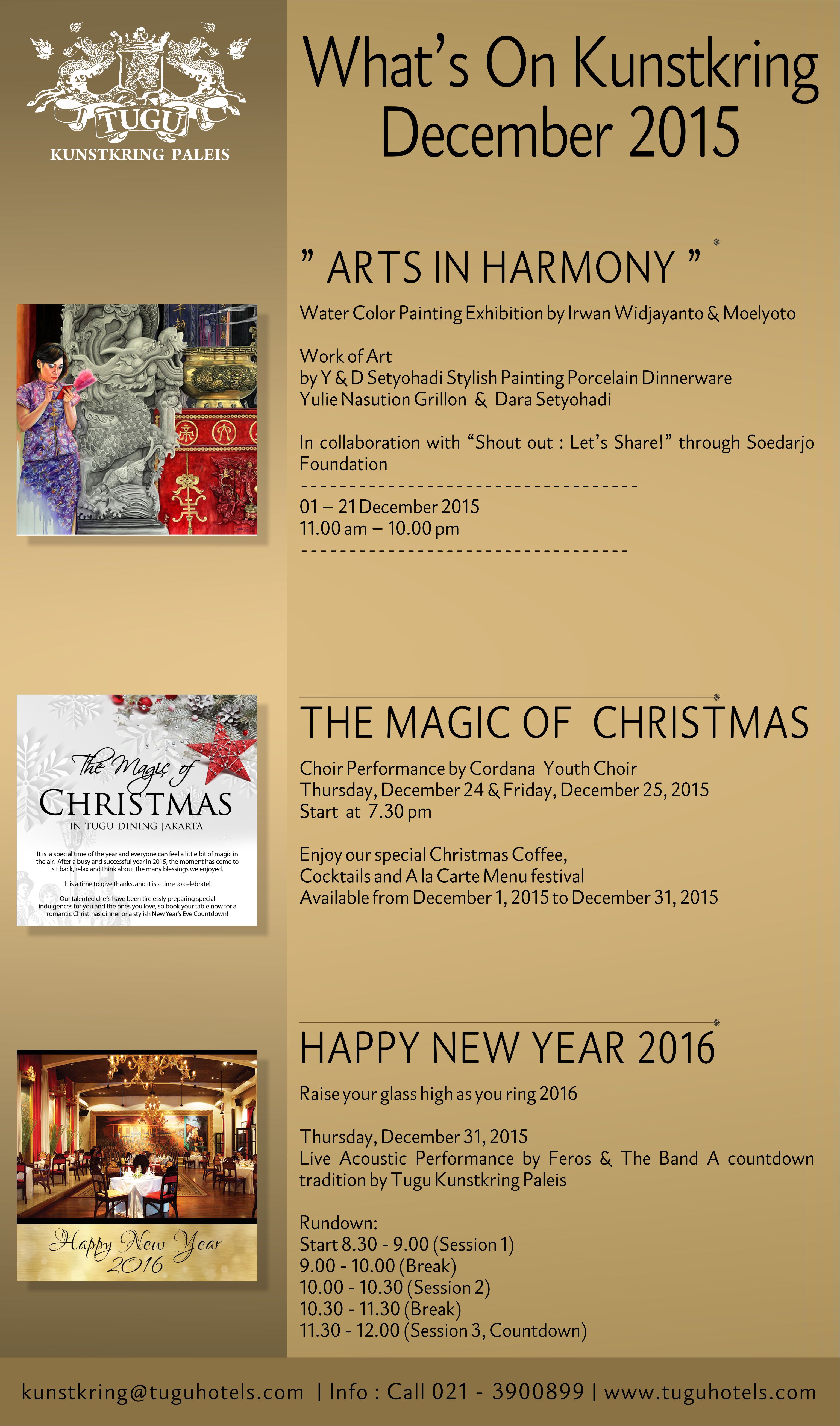 Whats on Desember 2015