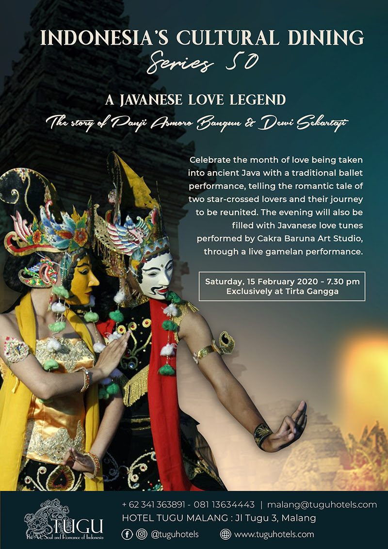 A Javanese Love Legend Indonesia Cultural Dining Series
